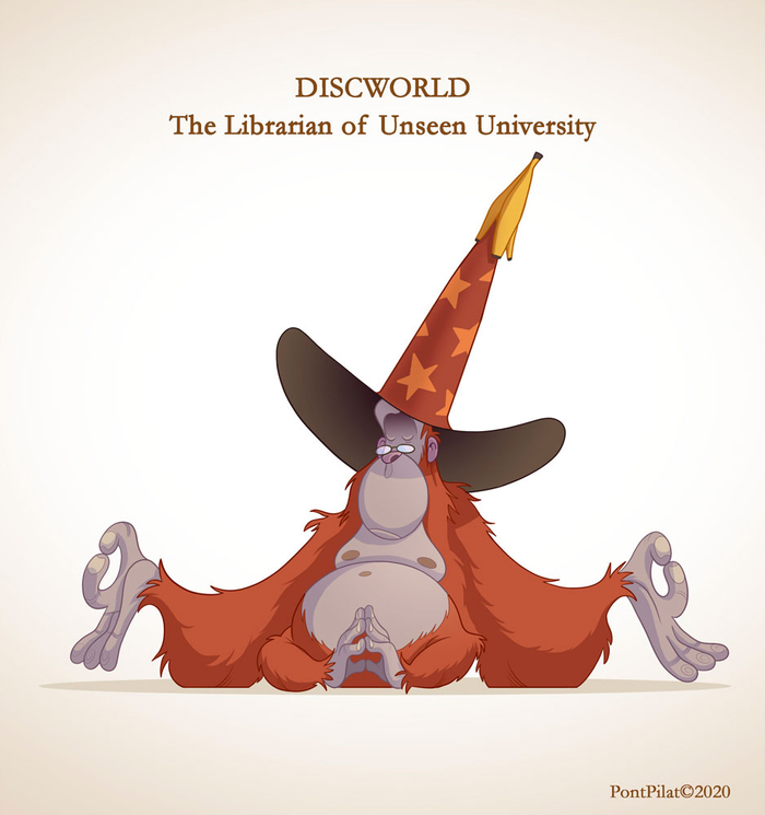 Библиотекарь Незримого университета. Плоский мир