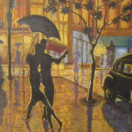 Танго под дождем