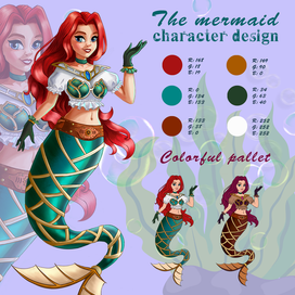 Русалка в стиле Стимпанк