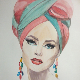 Фэшн портрет