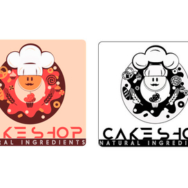 логотип магазин выпечки