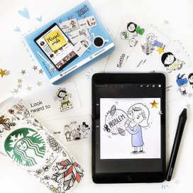 Иллюстрации для карточек английского языка.