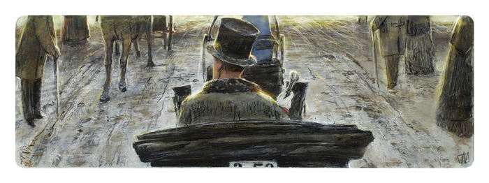 Ф. М. Достоевский "Подросток" заставка к 3 главе