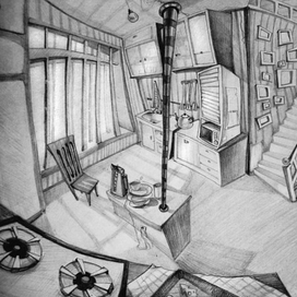 Вверх тормашками.