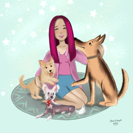 Аня и её питомцы