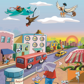 Для майского выпуска детского познавательного журнала ВОТ! Издательство «Доброе слово».🌿