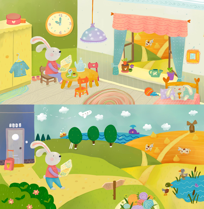 Зайка путешественник