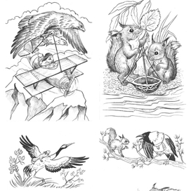 К книге про бельчат