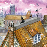 Заставка к главе для "Маленькой принцессы" Ф. Бернетт