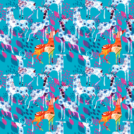 паттерн олени