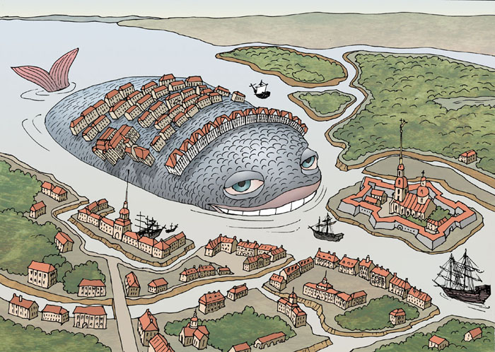 1737 год. Васильевский остров получил получил официальное имя