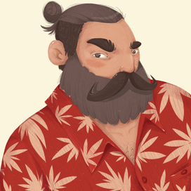 гавайский парень