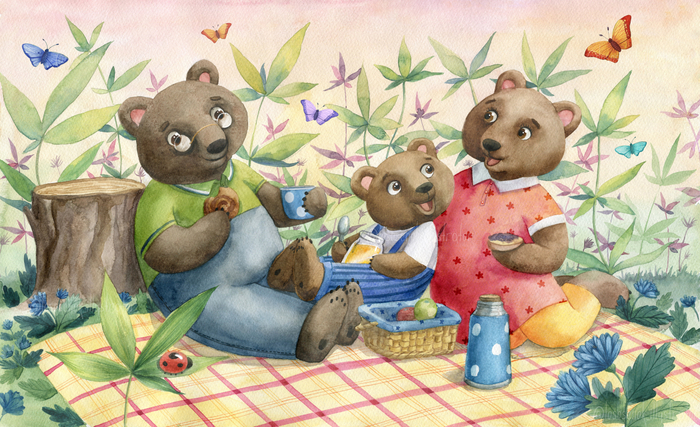 Мишутка и мышка