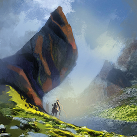 большой камень