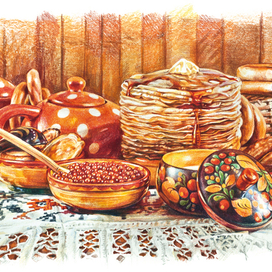 Русская кухня. Блины