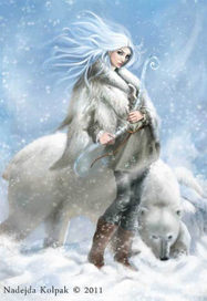 Персонаж - Северная Дева - концепт