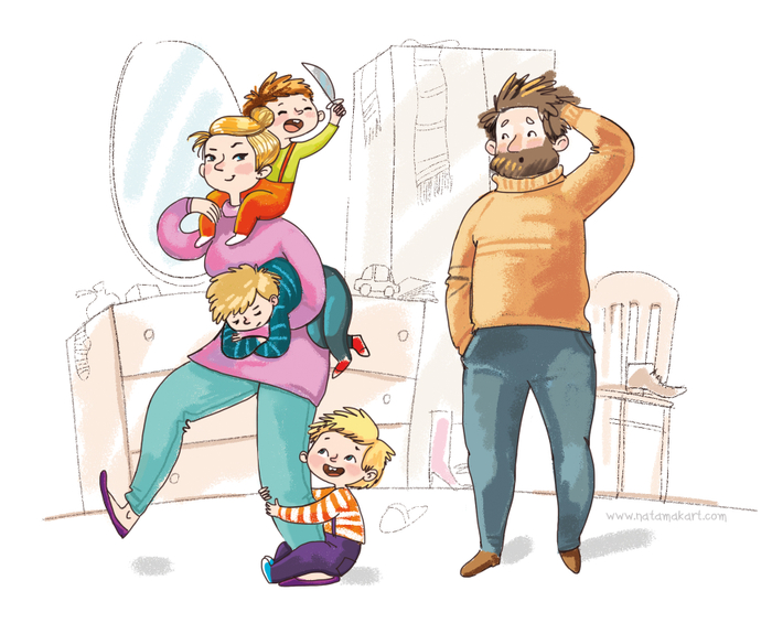 Мама мальчишек