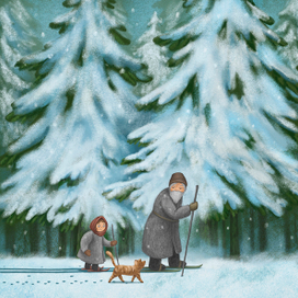 По дороге в зимний балаган