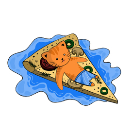 Кот в отпуске