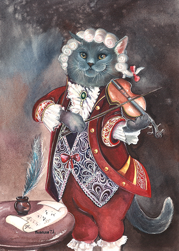Весенняя соната от кота