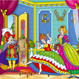 Раскраска_ Золушка