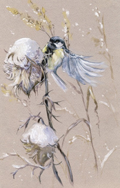 "Морозный чертополох"