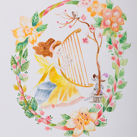 Феечка-арфистка