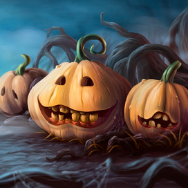 Веселые тыквы))