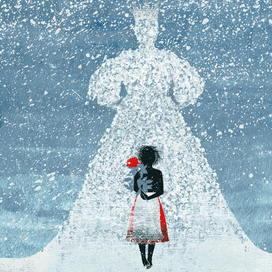 Иллюстрация - 25 к сказке Х.К. Андерсена "Снежная королева"