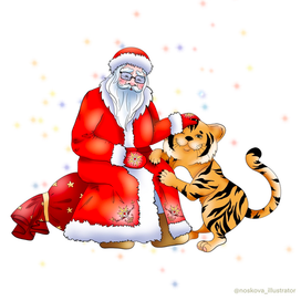 Новогодняя иллюстрация 