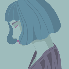 Девушка с каре