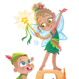 Childhood week. Day 7 - Fairy