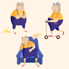 Коварный дедуля