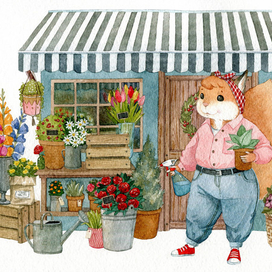 Цветочный магазин