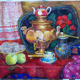 Натюрморт с пряниками