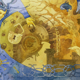 Синяя птица. разворот1