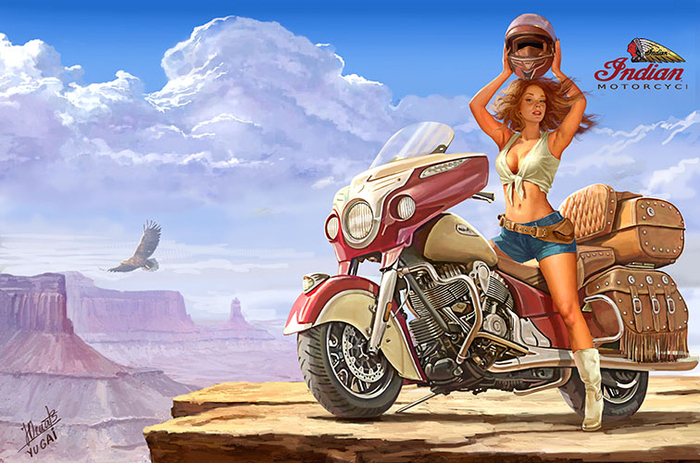 Роскошный мотоцикл "ИНДИАН" Indian Roadmaster Classic