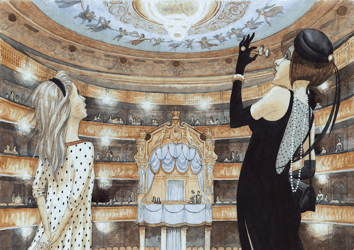 Книга о театре. Мадам Мадаполам и Люся.