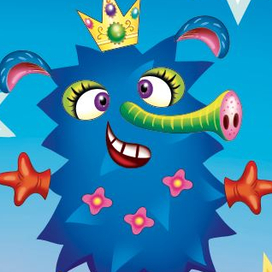 Монстры: книжки с наклейками