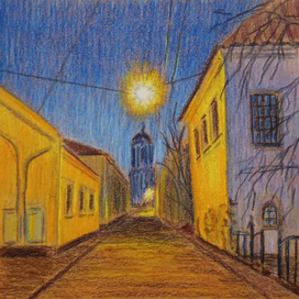 Ночь, фонарь...