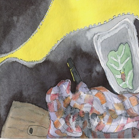 Из жизни улитки.Путешествие.