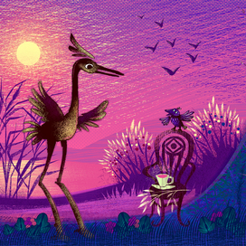 Журавль и Цапля 2