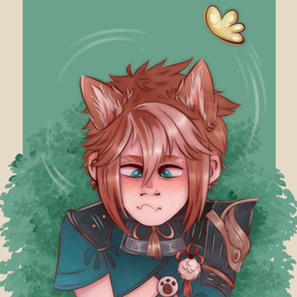 Фанарт Горо(genshin impact)