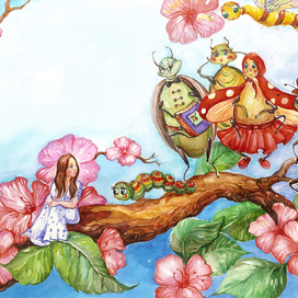 Дюймовочка и жуки