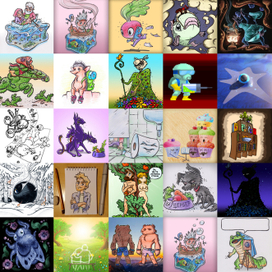 Персонажи марафона #денькрокодила2020 