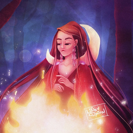 Лесная колдунья