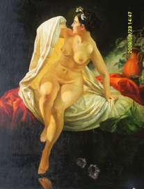 КОПИЯ "Купальщица" художник Беллоли