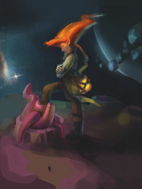 на марсе где то