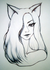 портрет девушки 1