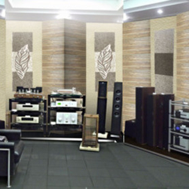 Эскиз оформления торгового зала.